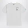 Mc2 Saint Barth White T-shirt With Snoopy Tennis Print