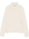 Mc2 Saint Barth Moody Sweater In White
