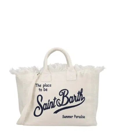 Mc2 Saint Barth White Vanity Large Tote