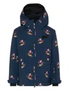 Mc2 Saint Barth Wildhorn Mickey Mouse Padded Jacket In Blue