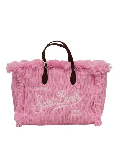 Mc2 Saint Barth Kids' Winter Bag With Handle In Multi