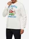 MC2 SAINT BARTH WINTER COTTON T-SHIRT LUTON WITH CAR AND CHALET PRINT