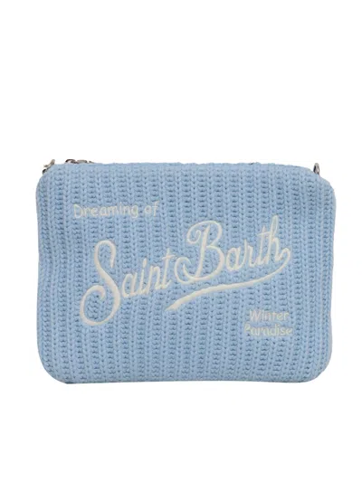 Mc2 Saint Barth Kids' Winter Pochette With Shoulder Strap In Multi