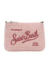 Mc2 Saint Barth Winter Pochette With Shoulder Strap In Multi