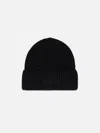 Mc2 Saint Barth Man Green Beanie With St. Barth Embroidery In Black