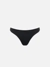 Mc2 Saint Barth Woman Black Cheeky Swim Briefs Naomi In Black