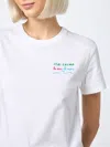 Mc2 Saint Barth T-shirt Stai Calma Lo Dici Al Mare In White