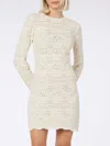 Mc2 Saint Barth Woman Cotton Knit Mini Dress Imany In White