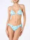 Mc2 Saint Barth Woman Crab Triangle Classic Bikini Sarius In White