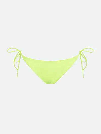Mc2 Saint Barth Woman Fluo Yellow Classic Swim Briefs Virgo