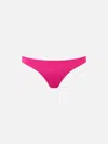 Shop Mc2 Saint Barth Woman Fuchsia Classic Swim Briefs Lido In Pink