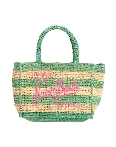 Mc2 Saint Barth Woman Handbag Beige Size - Natural Raffia In Sand