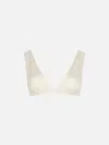 Mc2 Saint Barth Woman Heatsealed Scooped Beach Top Ofelia In White
