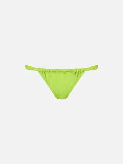 Mc2 Saint Barth Woman Lime Green Cheekiest Swim Briefs Noelle