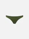 Mc2 Saint Barth Woman Military Maia Bottom In Green