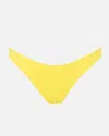 Mc2 Saint Barth Woman Mustard Cheeky Swim Briefs In Yellow