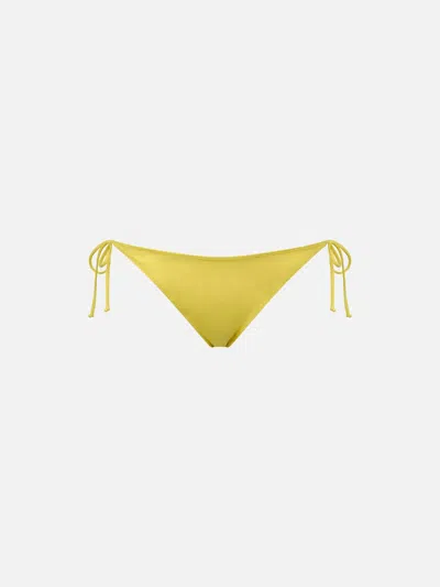 Mc2 Saint Barth Woman Pale Yellow Classic Swim Briefs Virgo