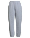 Mc2 Saint Barth Woman Pants Light Grey Size L Cotton In Blue