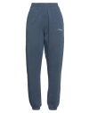 Mc2 Saint Barth Woman Pants Navy Size L Cotton In Blue