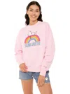 Mc2 Saint Barth Snoopy Pink Sweatshirt Peanuts Special Edition In Pink
