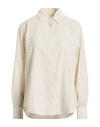 Mc2 Saint Barth Woman Shirt Off White Size L Cotton In White