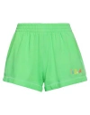 Mc2 Saint Barth Woman Shorts & Bermuda Shorts Light Green Size Xs Cotton