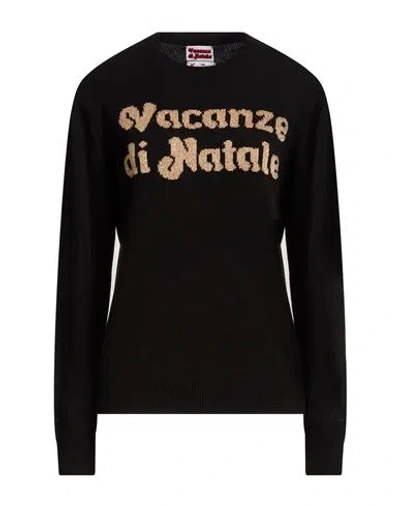 Mc2 Saint Barth Woman Sweater Black Size Xs Wool, Viscose, Polyamide, Cashmere