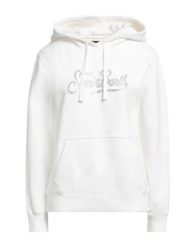 Mc2 Saint Barth Woman Sweatshirt White Size L Cotton