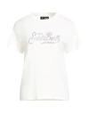 Mc2 Saint Barth Woman T-shirt White Size L Cotton