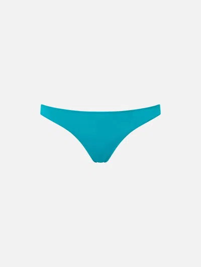 Mc2 Saint Barth Lamina Turquoise Classic Swim Briefs Lido In Sky