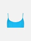 Mc2 Saint Barth Sadie Laminated Bikini In Sky