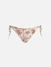 Mc2 Saint Barth Woman Toile De Jouy Classic Swim Briefs Virgo In White