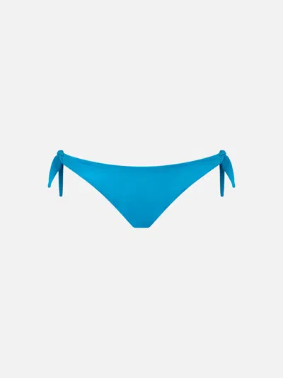 Mc2 Saint Barth Woman Turquoise Classic Swim Briefs Yali In Sky
