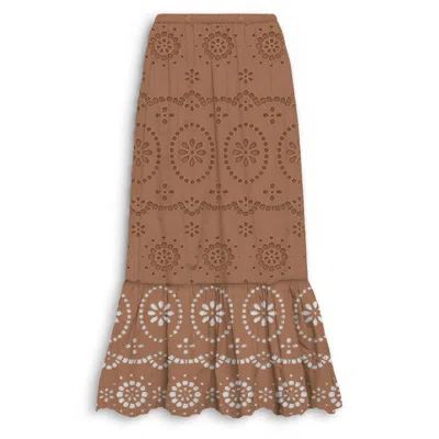 Mc2 Saint Barth Women Casual Skirts  - Jenny Cotton Sangallo - N.d.