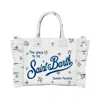 Mc2 Saint Barth Women Handbags  - Vanity Mini Volant Denim Flowers 10 Emb - N.d.
