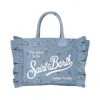 Mc2 Saint Barth Women Handbags  - Vanity Mini Volant Denim Flowers Emb - N.d.