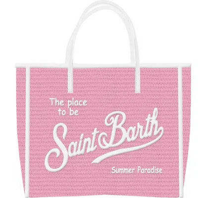 Mc2 Saint Barth Women Handbags  - Vivian Mid Straw 2110 Emb - N.d.