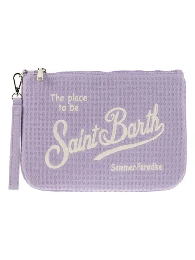 Mc2 Saint Barth Women's Parisienne Clutch Bag In Lilac