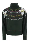 Mc2 Saint Barth Wool-blend Jumper With Embroidery