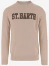 Mc2 Saint Barth Wool Blend Pullover With Logo
