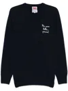 MC2 SAINT BARTH WOOL SWEATER WITH LETTERING