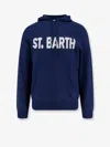 Mc2 Saint Barth Jack Kangaroo-pocket Hoodie In Blue