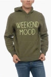 MC2 SAINT BARTH WOOL WEEKEND MOOD SWEATER WITH HOOD