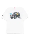 Mc2 Saint Barth X Crypto Puppets Duck Gang T-shirt In Weiss