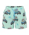 Mc2 Saint Barth X Crypto Puppets Jean Lighting Swim Shorts