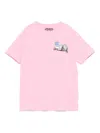 Mc2 Saint Barth X Crypto Puppets Miami Nice T-shirt In Pink