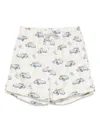 MC2 SAINT BARTH X CRYPTO PUPPETS "READY TO SMILE" GUSTAVIA SWIM SHORTS