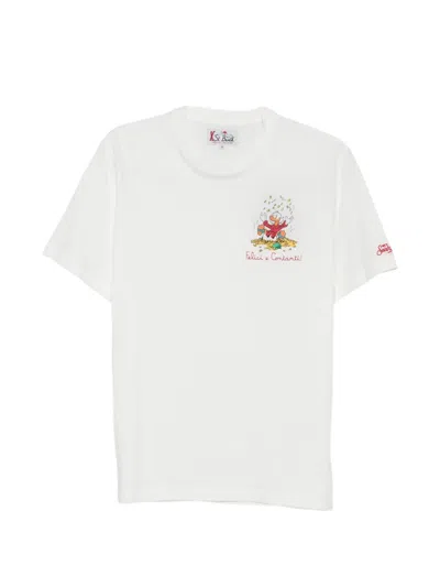 Mc2 Saint Barth X Disney Arnott Scrooge Mcduck T-shirt In White