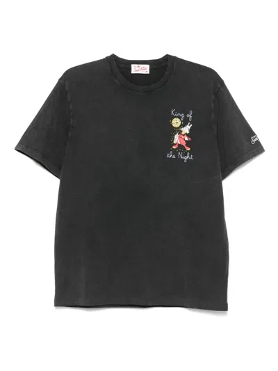 Mc2 Saint Barth X Disney Cotton T-shirt In Grau