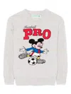 Mc2 Saint Barth X Disney Douglas Sweater In Grey